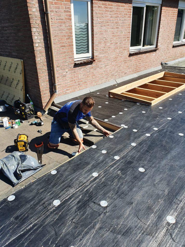 Plat dak project van B&M Dak-Totaal — Dongen