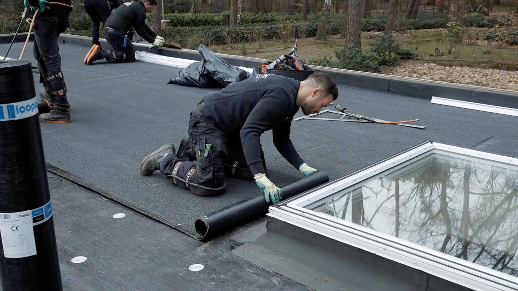 Plat dak project van B&M Dak-Totaal — Boxtel