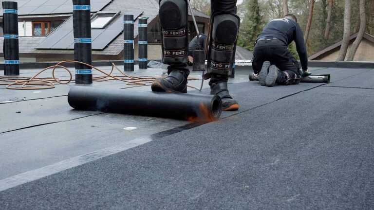 Plat dak project van B&M Dak-Totaal — Oosterhout