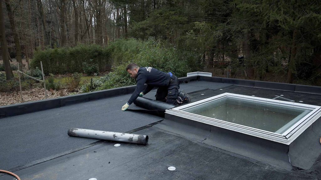 Plat dak project van B&M Dak-Totaal — Vught